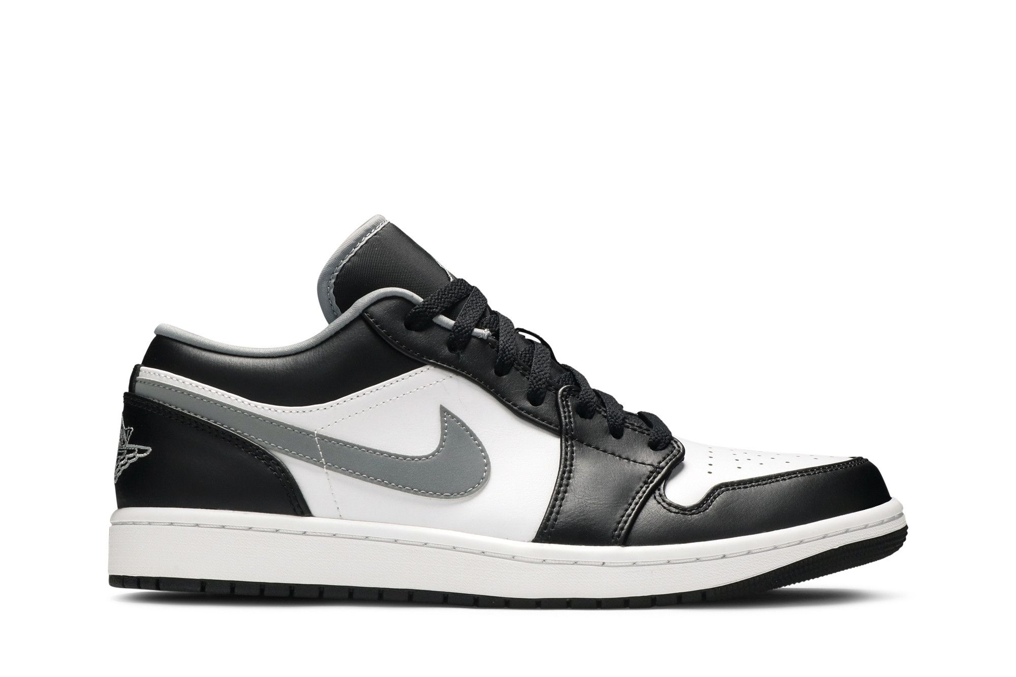 Air Jordan 1 Low 'Black Medium Grey' 553558-040