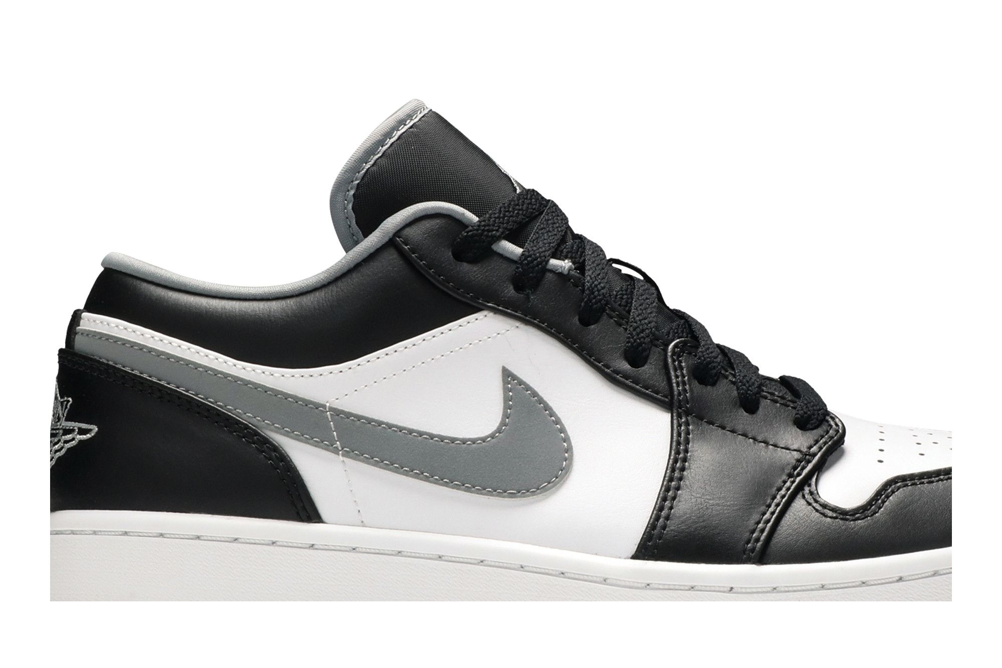 Lookbook Air Jordan 1 Low ''Noir Gris Moyen'' 553558-040