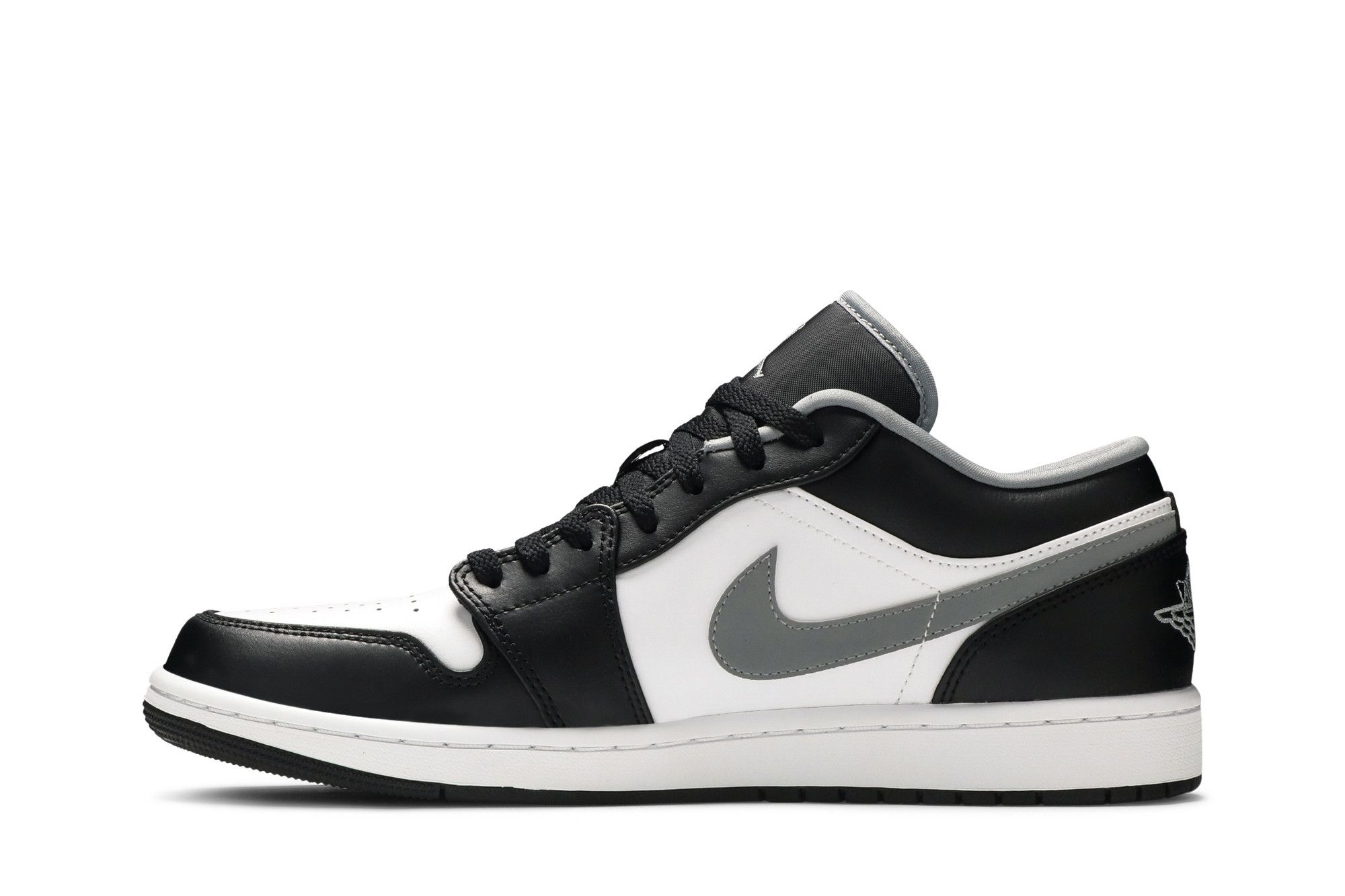 Shop Air Jordan 1 Low ''Noir Gris Moyen'' 553558-040