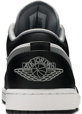 Air Jordan 1 Low 'Hitam Kelabu Sederhana' 553558-040 1