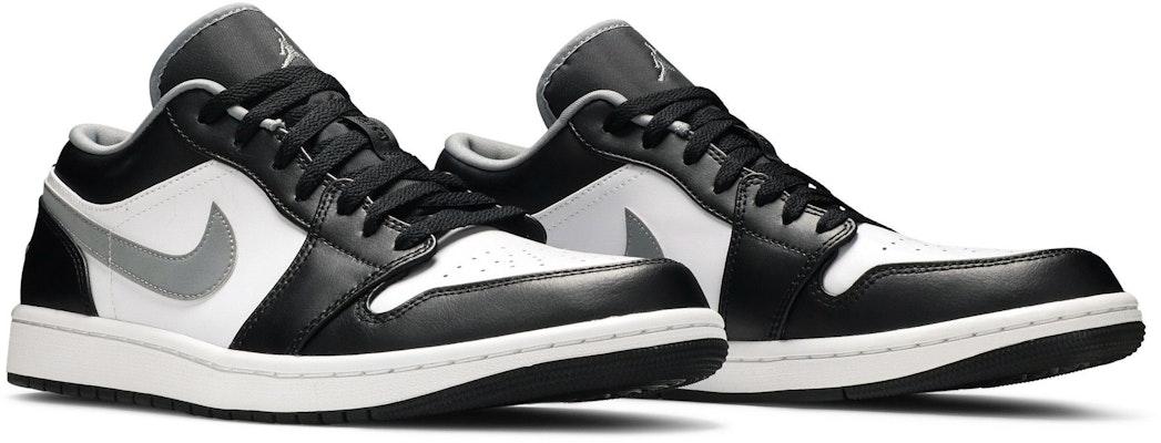 Air Jordan 1 Low 'Hitam Kelabu Sederhana' 553558-040 2