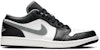 Air Jordan 1 Low 'Hitam Kelabu Sederhana' 553558-040