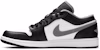 Air Jordan 1 Low 'Hitam Kelabu Sederhana' 553558-040