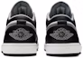 Details for Air Jordan 1 Low 'Hitam Kelabu Sederhana' 553558-040