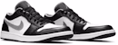 Air Jordan 1 Low 'Hitam Kelabu Sederhana' 553558-040