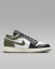 Lookbook (JR) Air Jordan 1 Low 'Hitam Medium Olive' 553560-092