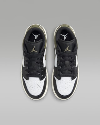 (JR) Air Jordan 1 Low 'Hitam Medium Olive' 553560-092 Shop (JR) Air Jordan 1 Low 'Hitam Medium Olive' 553560-092