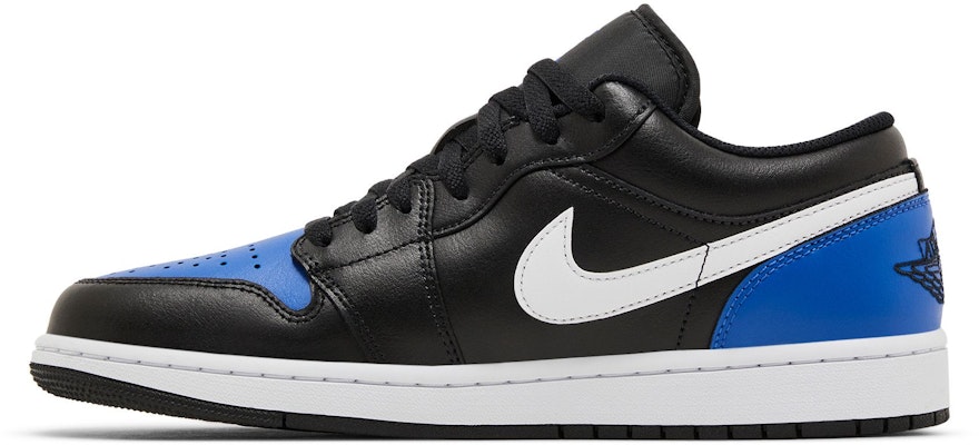 Air Jordan 1 Low 'Black Royal Toe' 553558-042 Lookbook Air Jordan 1 Low 'Black Royal Toe' 553558-042