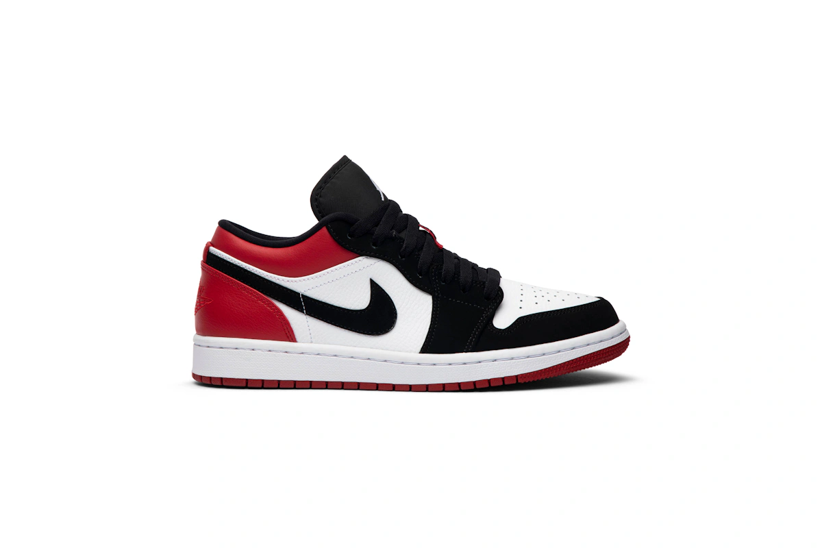 Air Jordan 1 Low 'Black Toe' 553558-116