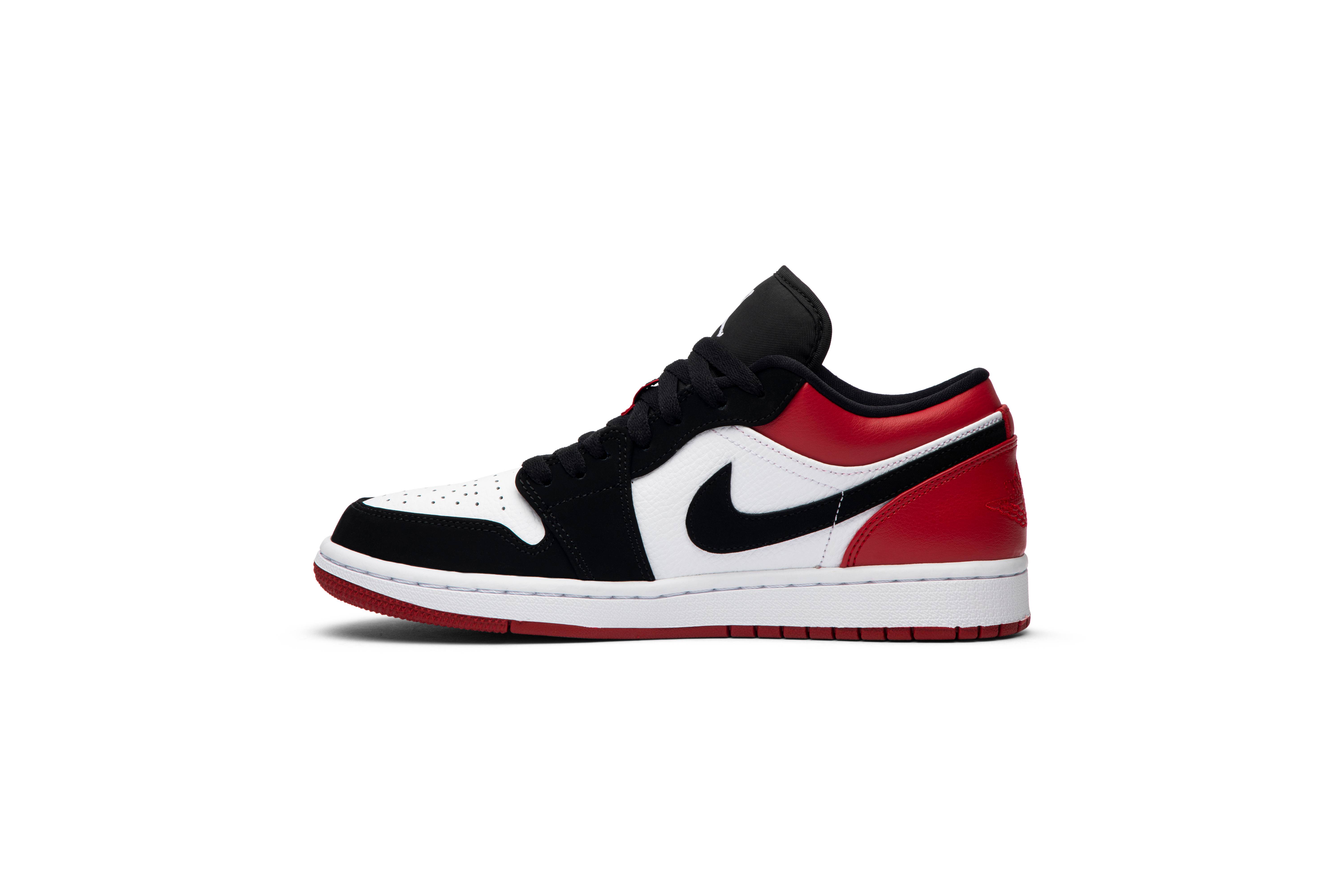 Air Jordan 1 Low ‘Black Toe’ 553558-116