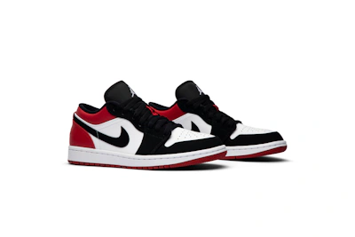 Air Jordan 1 Low 'Black Toe' 553558-116