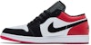 Air Jordan 1 Low 'Black Toe' Lelaki Hitam Klasik IB8971-106