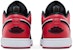 Air Jordan 1 Low 'Black Toe' Lelaki Hitam Klasik IB8971-106