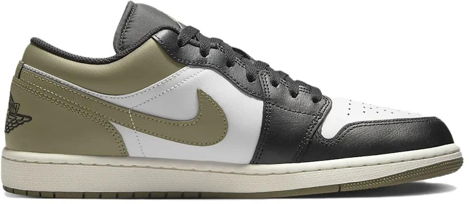 Air Jordan 1 Low 'Black Toe Medium Olive' 553558-092 Order Air Jordan 1 Low 'Black Toe Medium Olive' 553558-092