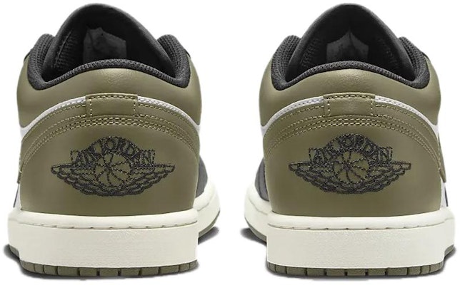 Air Jordan 1 Low 'Black Toe Medium Olive' 553558-092 Purchase Air Jordan 1 Low 'Black Toe Medium Olive' 553558-092