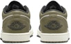 Purchase Air Jordan 1 Low 'Black Toe Medium Olive' (Hujung Hitam Zaitun Sederhana) 553558-092