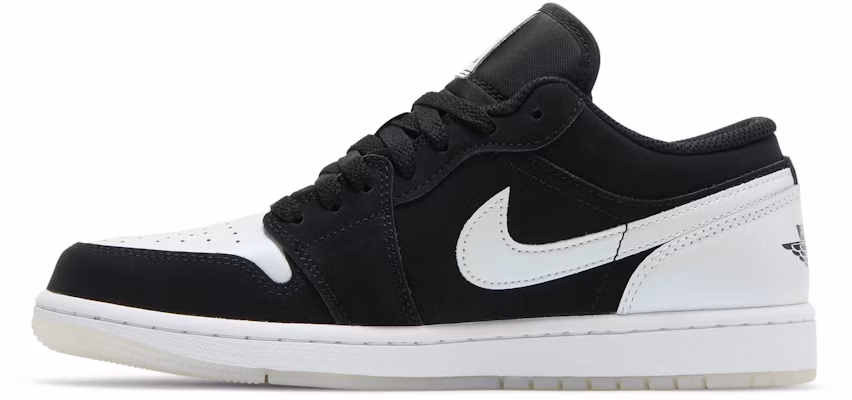 에어 조던 1 로우 '블랙 화이트' DH6931-001 Lookbook 에어 조던 1 로우 '블랙 화이트' DH6931-001