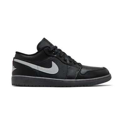 Jordan 1 Low 'Black White Dark Gum'
