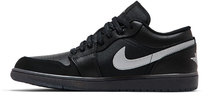 Air Jordan 1 Low 'Hitam Putih Dark Gum' HV5968-001 Lookbook Air Jordan 1 Low 'Hitam Putih Dark Gum' HV5968-001