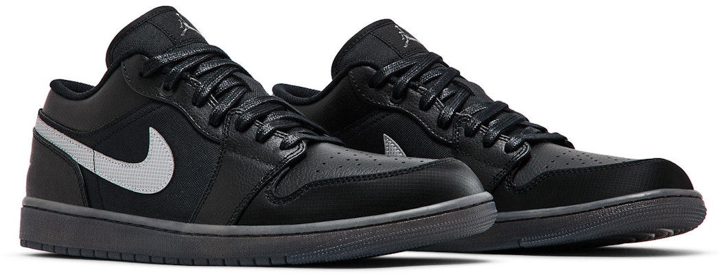 Air Jordan 1 Low 'Hitam Putih Dark Gum' HV5968-001 2