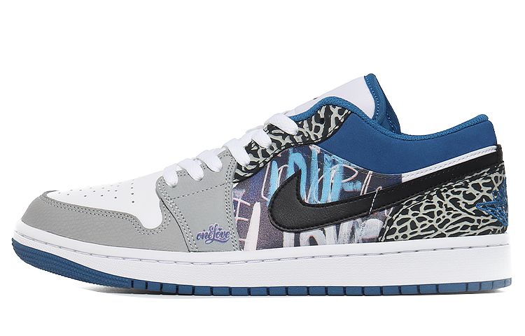 Buy Air Jordan 1 Low 'Blue Splatter'