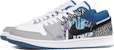 Air Jordan 1 Low 'Percikan Biru' DM1199-140(Team10-one-love)