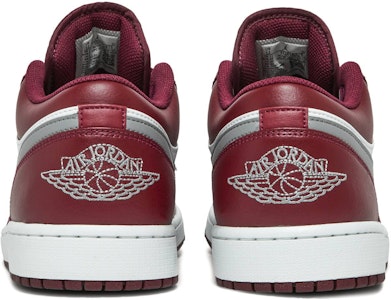 Air Jordan 1 Low 'Bordeaux' Lelaki 553558-615 Details for Air Jordan 1 Low 'Bordeaux' Lelaki 553558-615