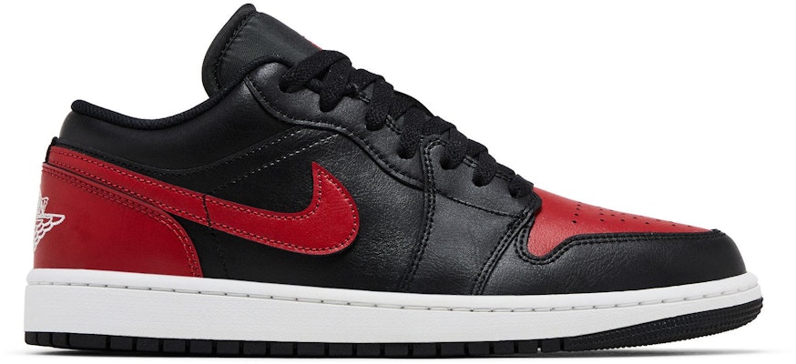Air Jordan 1 Low ''Bred'' Schwarz Rot Herren Damen Sneaker 553558-067 Buy Air Jordan 1 Low ''Bred'' Schwarz Rot Herren Damen Sneaker 553558-067