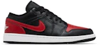 Buy Air Jordan 1 Low ''Bred'' Schwarz Rot Herren Damen Sneaker 553558-067