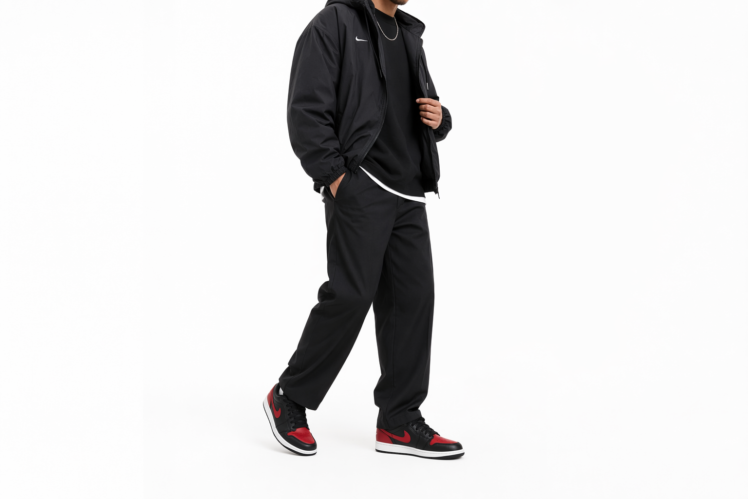 Order Air Jordan 1 Low ''Bred'' Schwarz Rot Herren Damen Sneaker 553558-067
