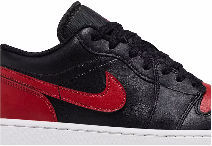 Air Jordan 1 Low ''Bred'' Schwarz Rot Herren Damen Sneaker 553558-067 Lookbook Air Jordan 1 Low ''Bred'' Schwarz Rot Herren Damen Sneaker 553558-067
