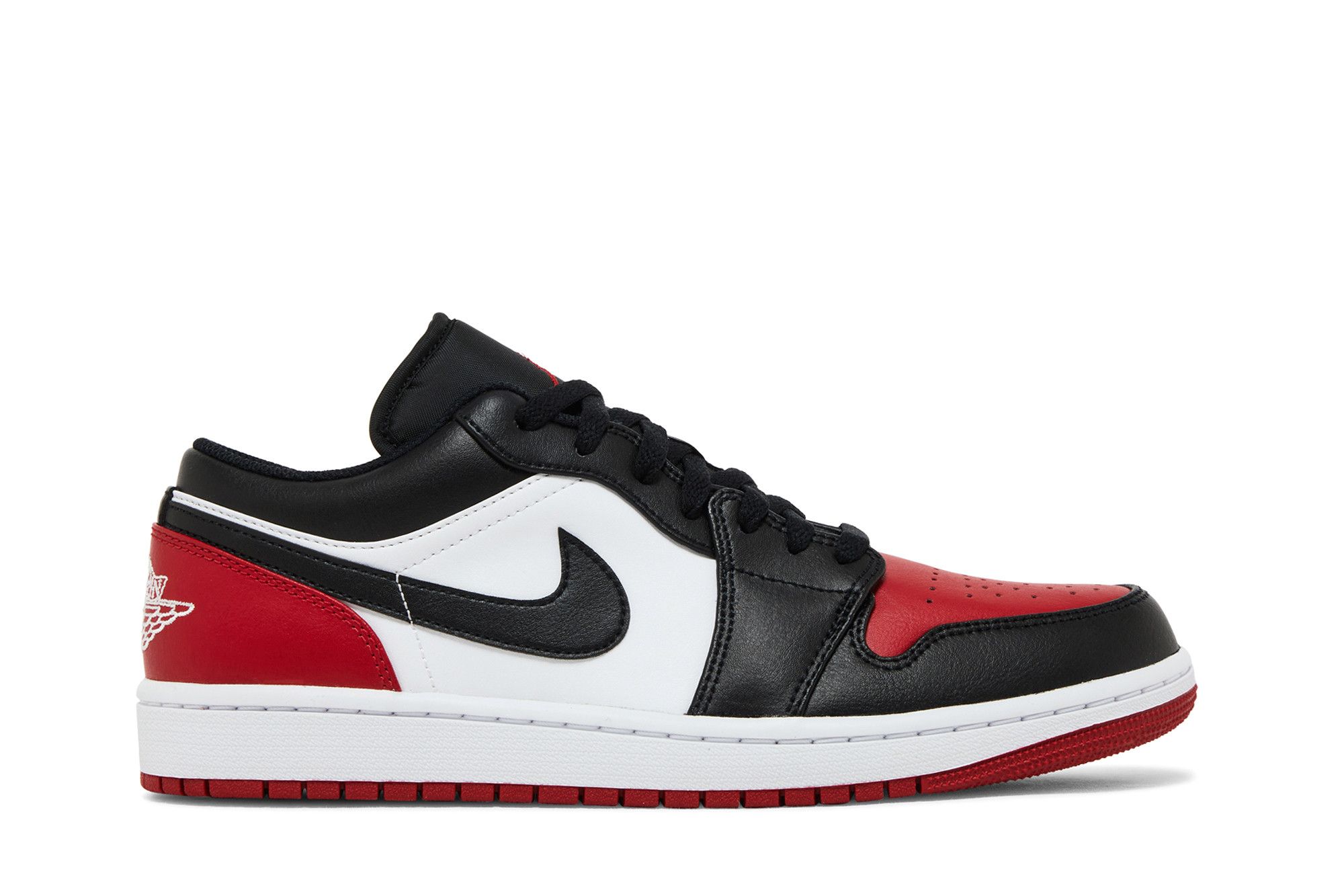Air Jordan 1 Low 'Bred Toe 2.0' 553558-161