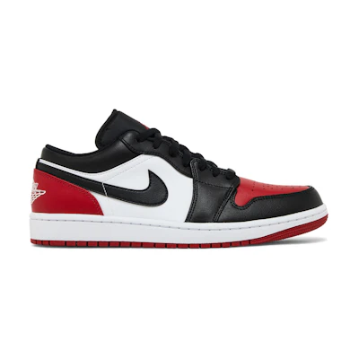 Jordan 1 Low 'Bred Toe 2.0'