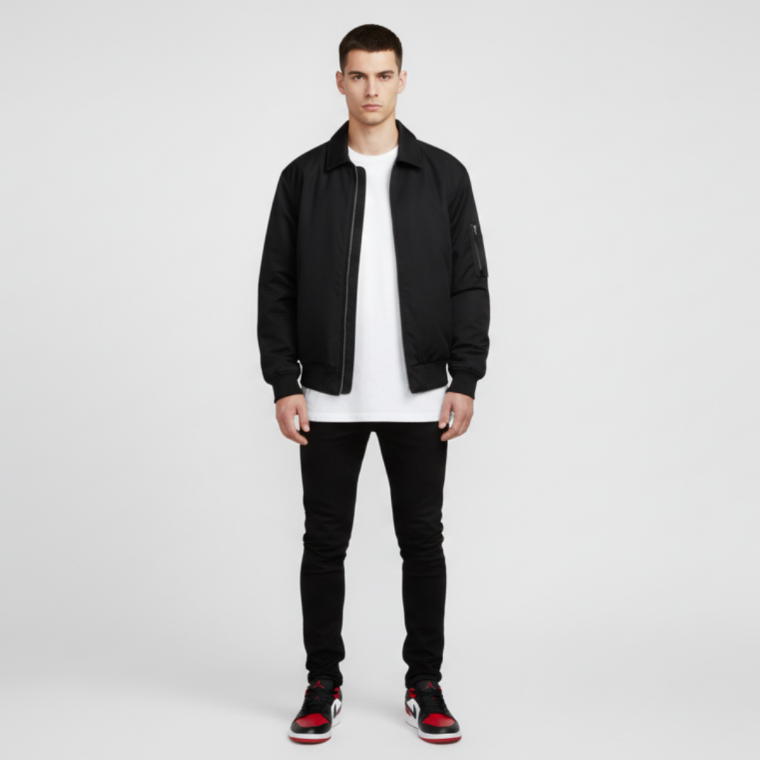 Lookbook Air Jordan 1 Low 'Bred Toe 2.0' 553558-161 (低筒籃球鞋)