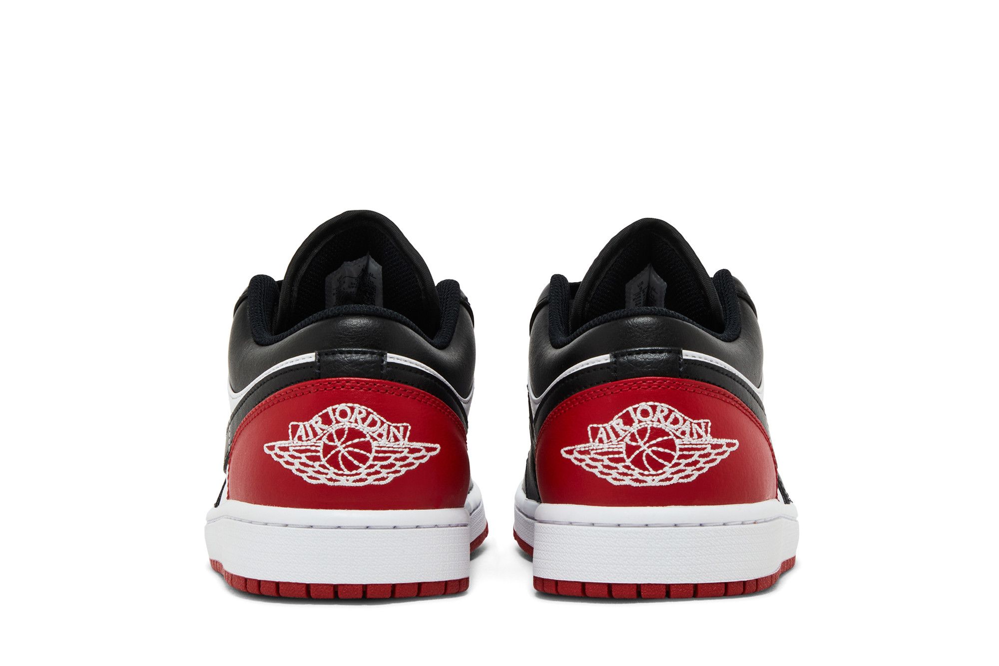 Cheap Air Jordan 1 Low 'Bred Toe 2.0' 553558-161 (低筒籃球鞋)