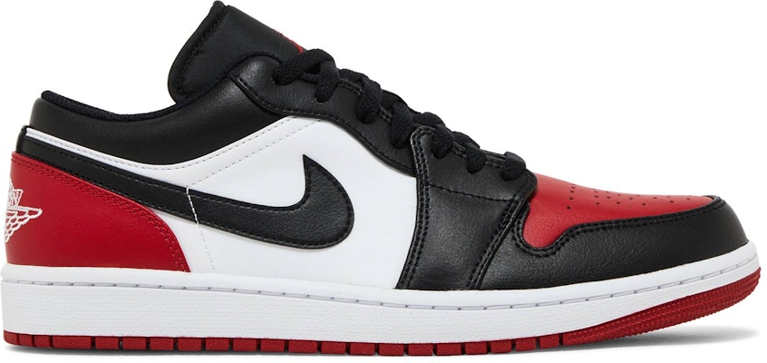 Air Jordan 1 Low 'Bred Toe 2.0' Lelaki 553558-161 Buy Air Jordan 1 Low 'Bred Toe 2.0' Lelaki 553558-161
