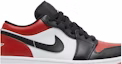 Order Air Jordan 1 Low 'Bred Toe' Lelaki 553558-612