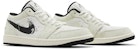 Air Jordan 1 Low 'Brushstroke Swoosh - Percikan Cat' DM3528-100