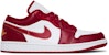 Air Jordan 1 Low 'Merah Cardinal' 553558-607