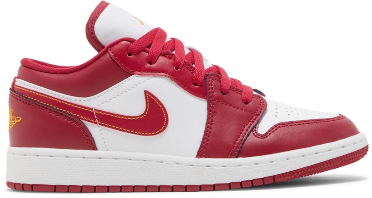 Red grade school jordans Clearance