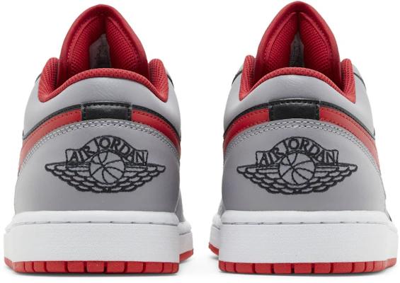 Air Jordan 1 Low 'Cement Fire Red' Merah Api Batu Bata 553558-060 Details for Air Jordan 1 Low 'Cement Fire Red' Merah Api Batu Bata 553558-060