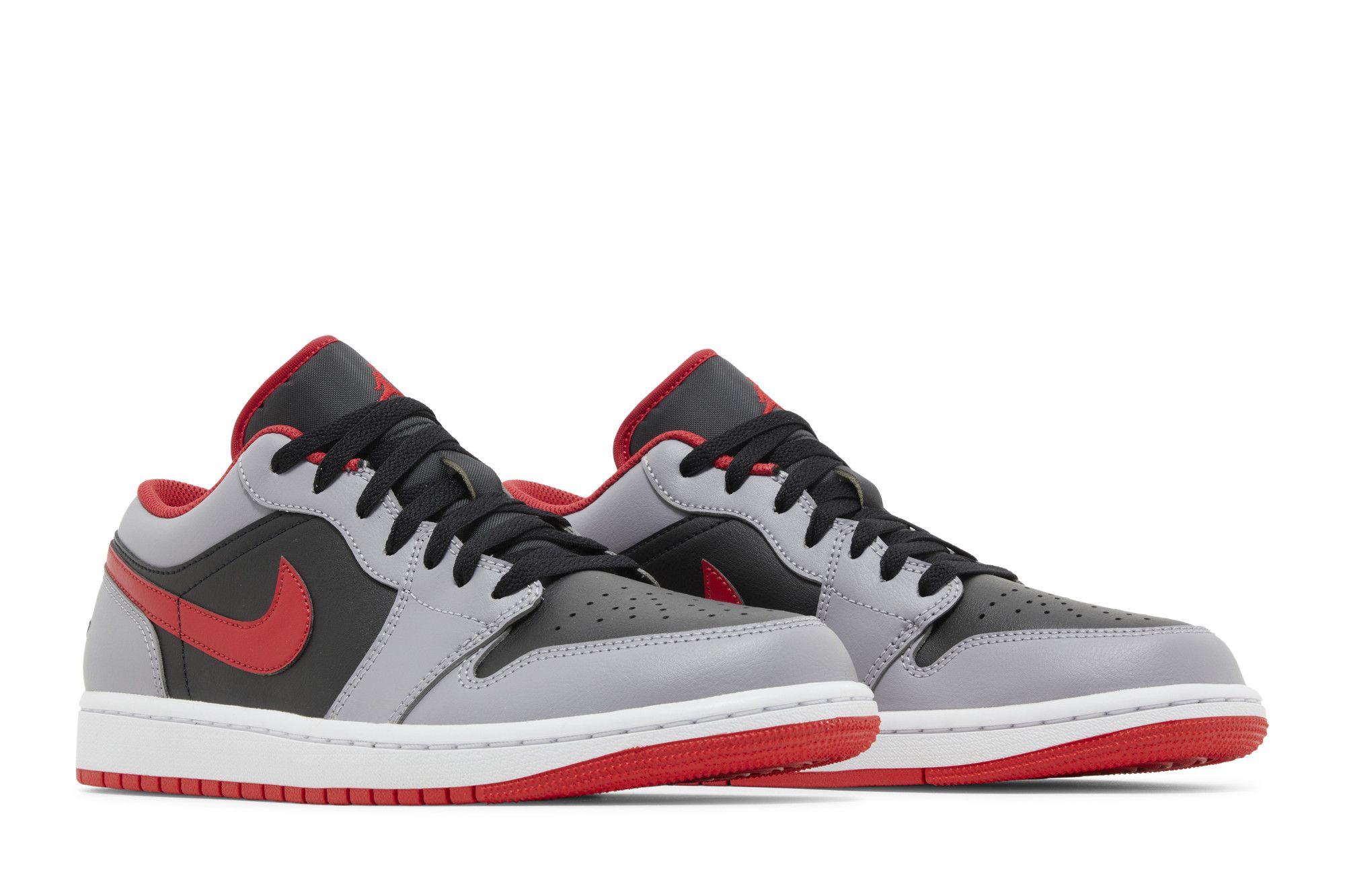 Cheap Air Jordan 1 Low 'Cement Fire Red' Merah Api Batu Bata 553558-060