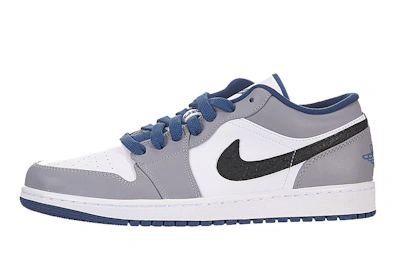 Air Jordan 1 Low 'Cement True Blue' 553558-103