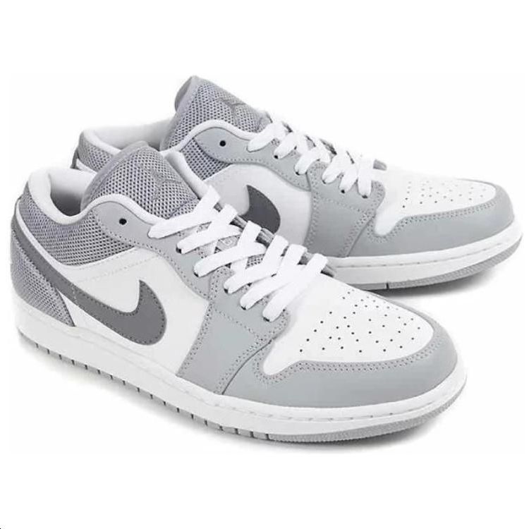 Shop Air Jordan 1 Low 'Cool Grey' 553558-106