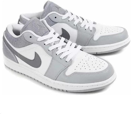 Air Jordan 1 Low 'Cool Grey' 553558-106 Shop Air Jordan 1 Low 'Cool Grey' 553558-106