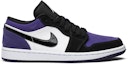 Buy Air Jordan 1 Low 'Court Purple' 2019 Zapatillas Morado Corte Bajo 553558-125
