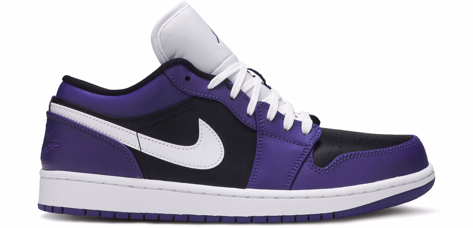 Aj1 low top court purple
