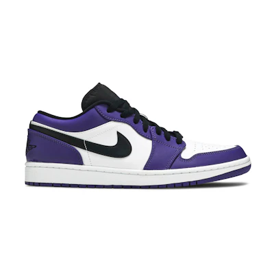 Jordan 1 Low 'Court Purple White'