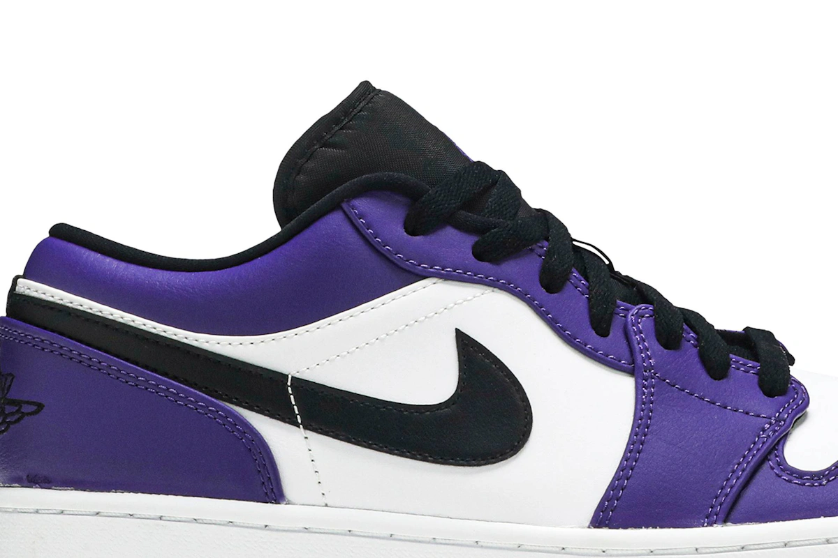 Air Jordan 1 Low 'Court Purple White'
