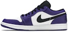 Lookbook Air Jordan 1 Low 'Ungu Putih Court' 553558-500